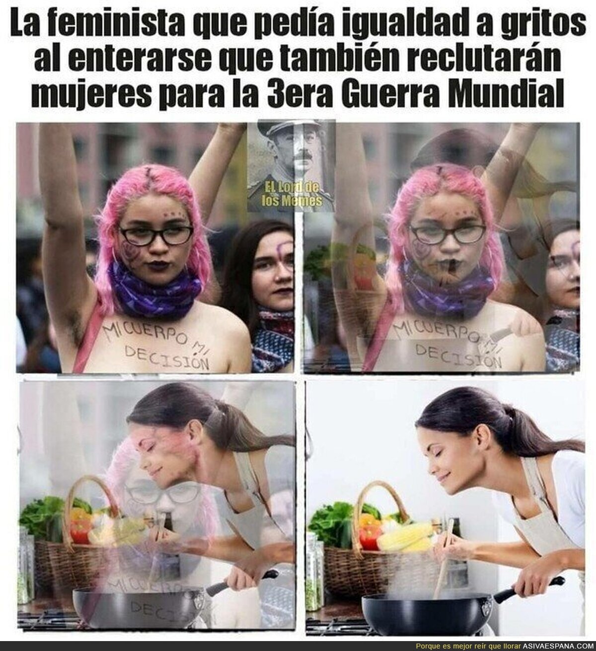 Un dia piden igualdad otro equidad