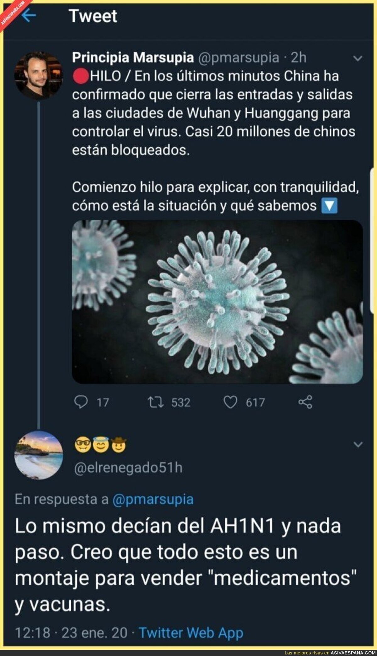 Es eso o cosa de los reptilianos