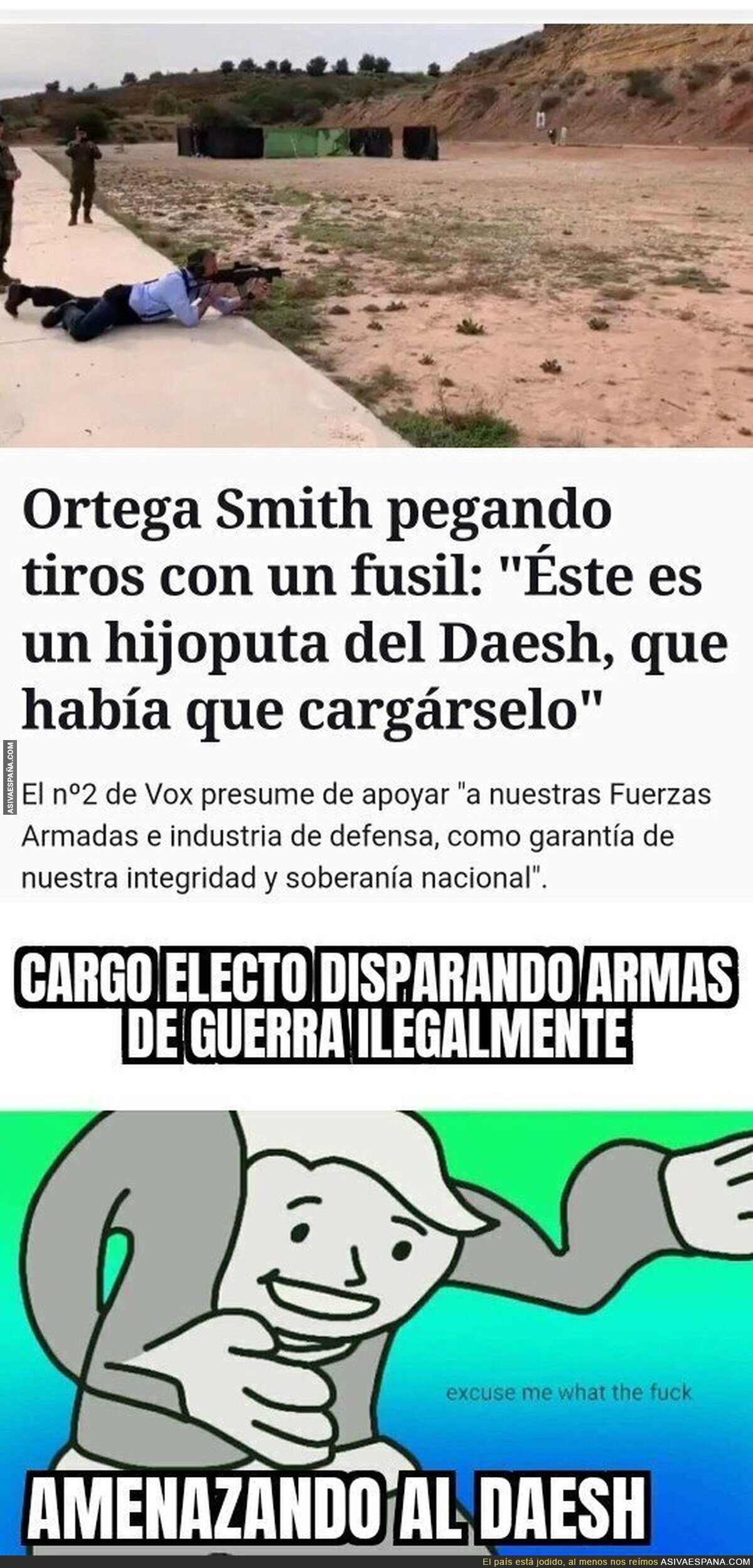 Que no supero a Aznar... Sujeta el cubata.