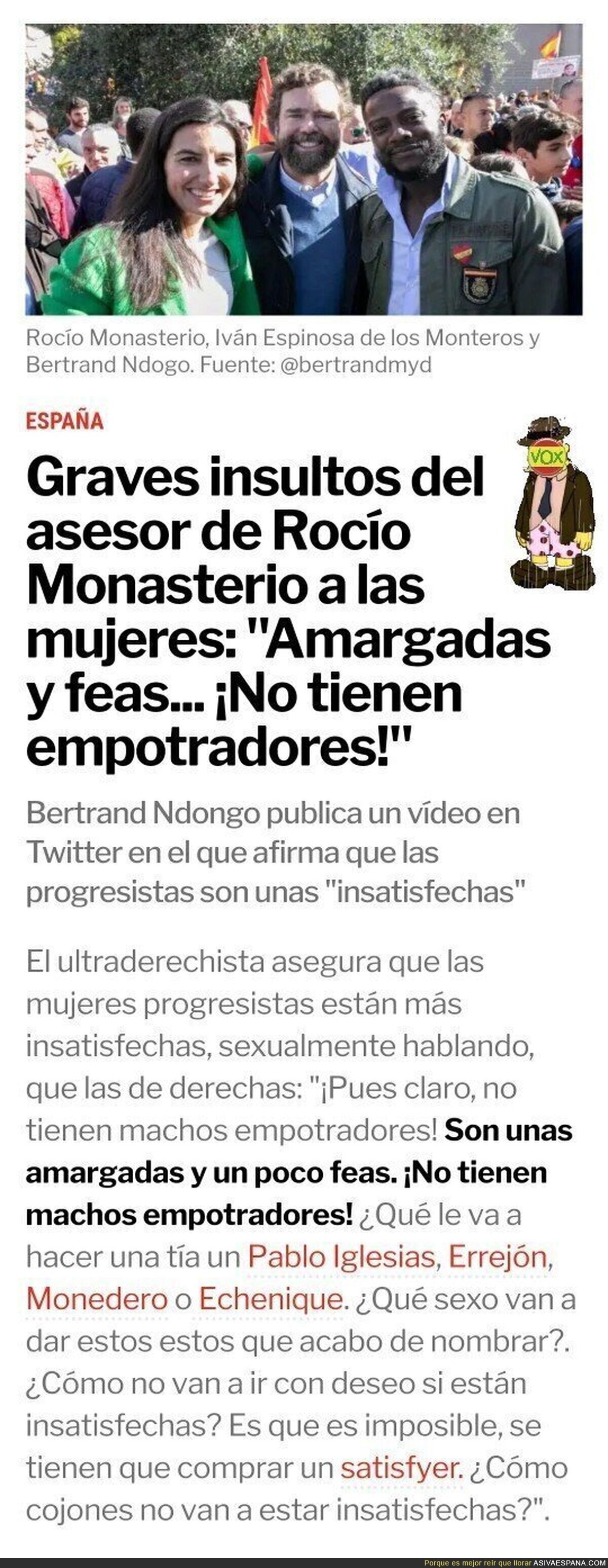 La raci&oacute;n diaria de rid&iacute;culo