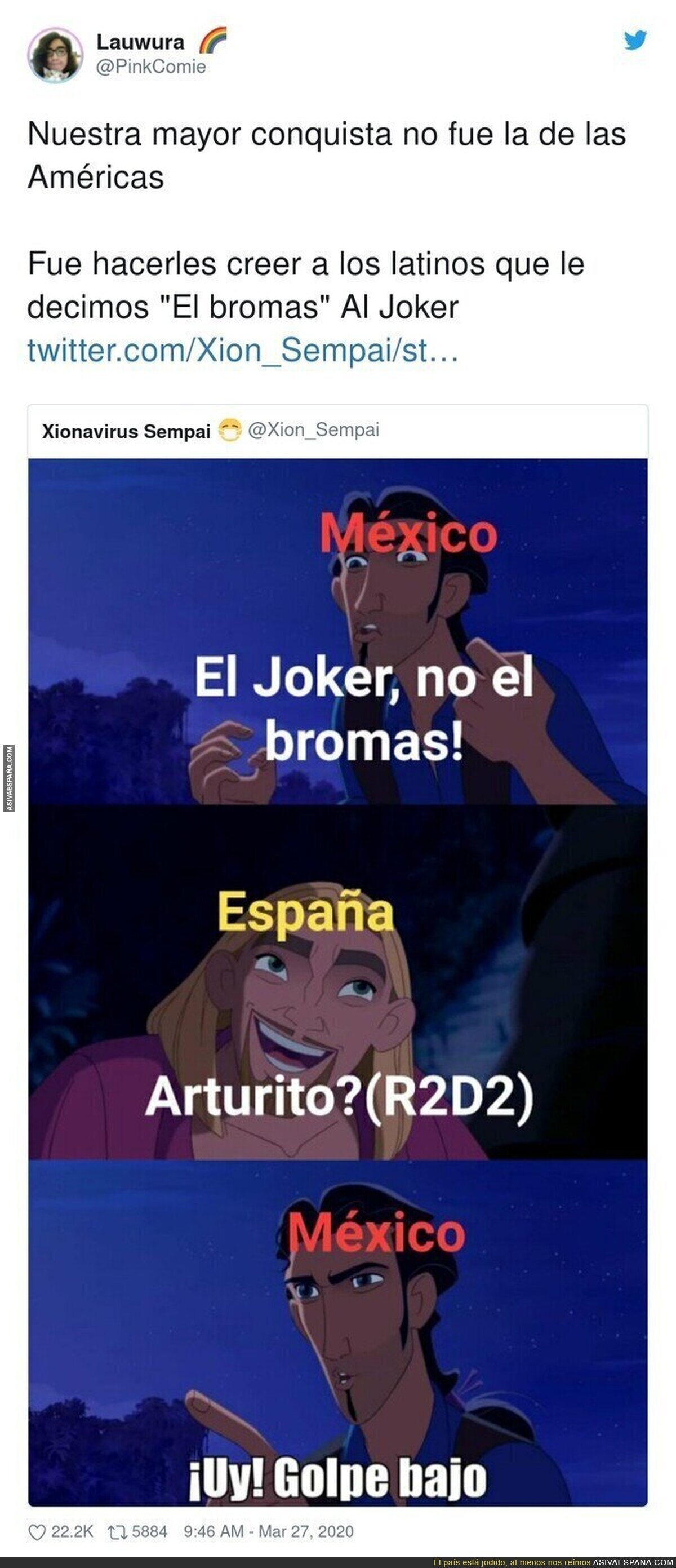 La gran victoria de España