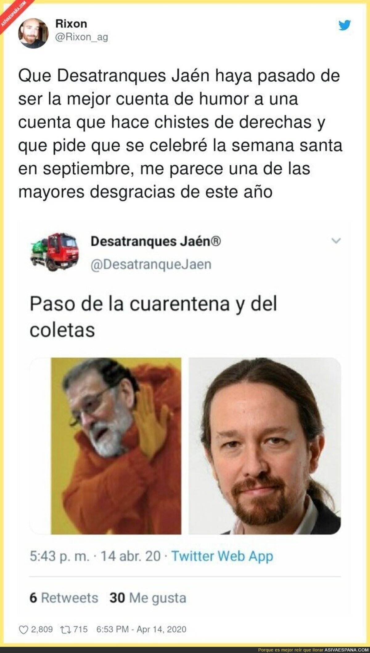 Se nota el viraje de esa cuenta desde que echaron al antiguo CM