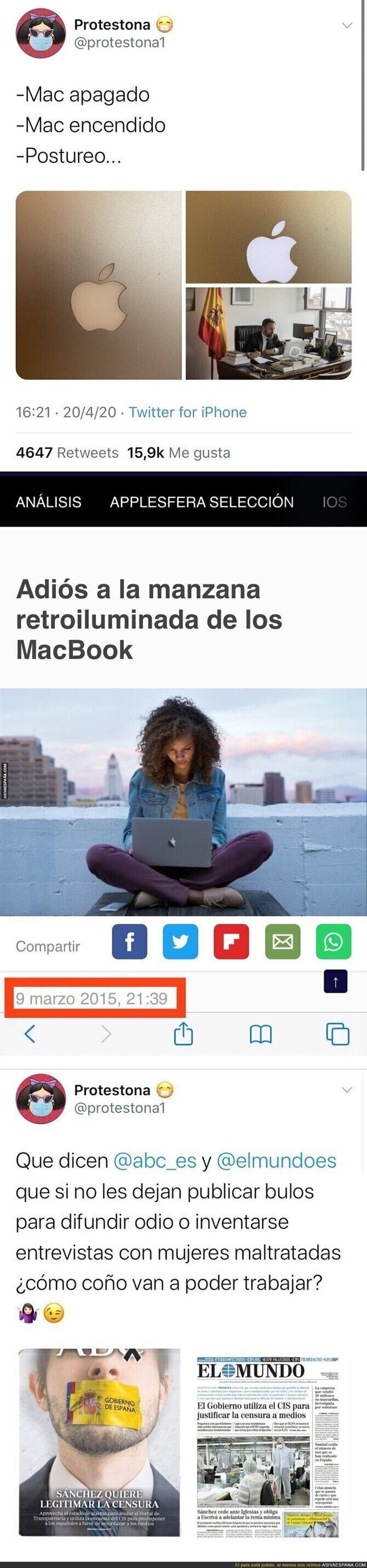 ¿Está Santiago Abascal trabajando con el ordenador apagado? Aquí la realidad de esta polémica imagen