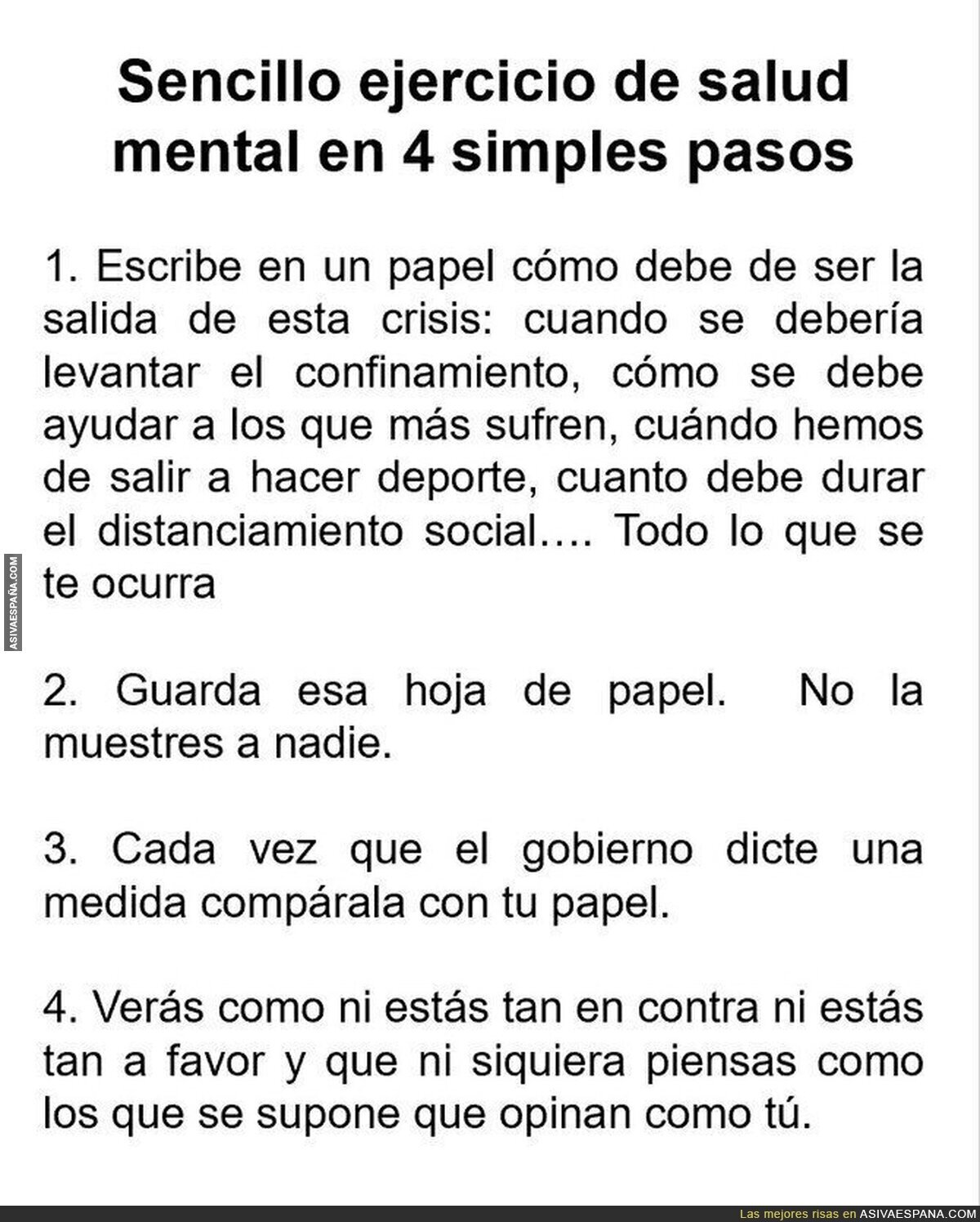 Un sencillo ejercicio que nos ayudará en la crisis COVID-19