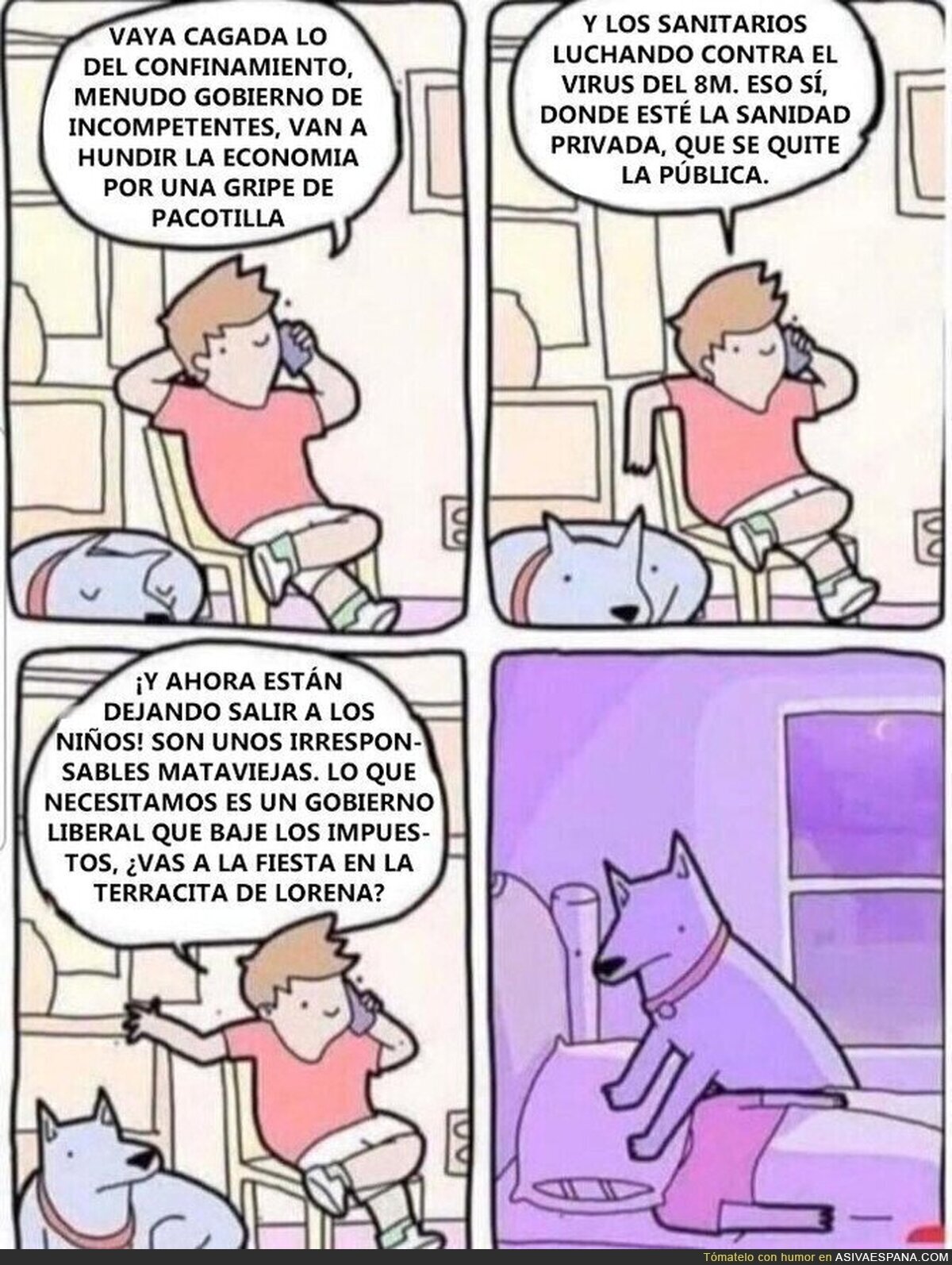 Más humano que su amo