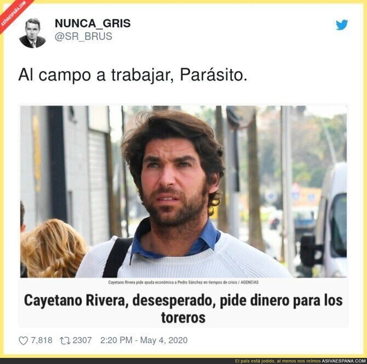 Puedes pedírselo a Abascal o a tita Monasterio