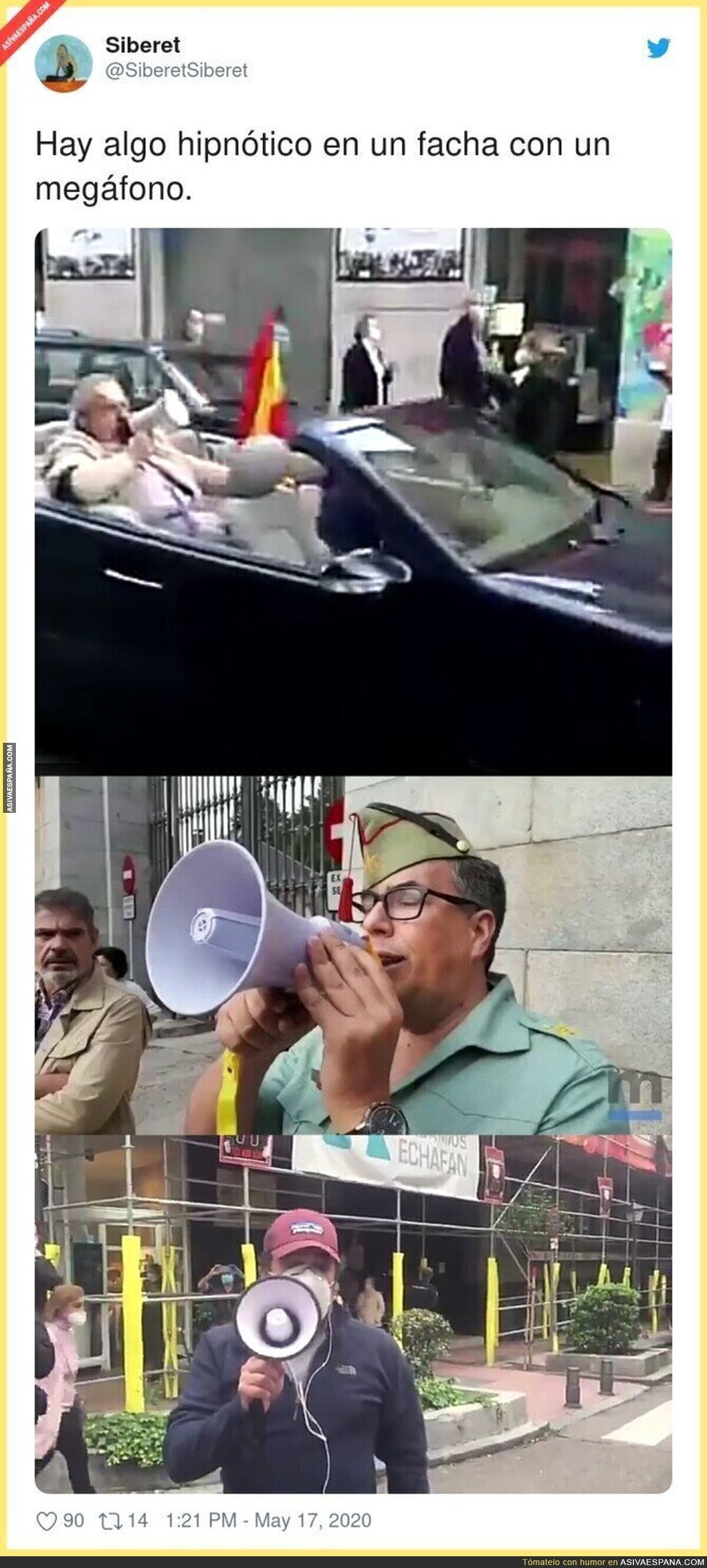 Debemos mucho a los megáfonos por las risas