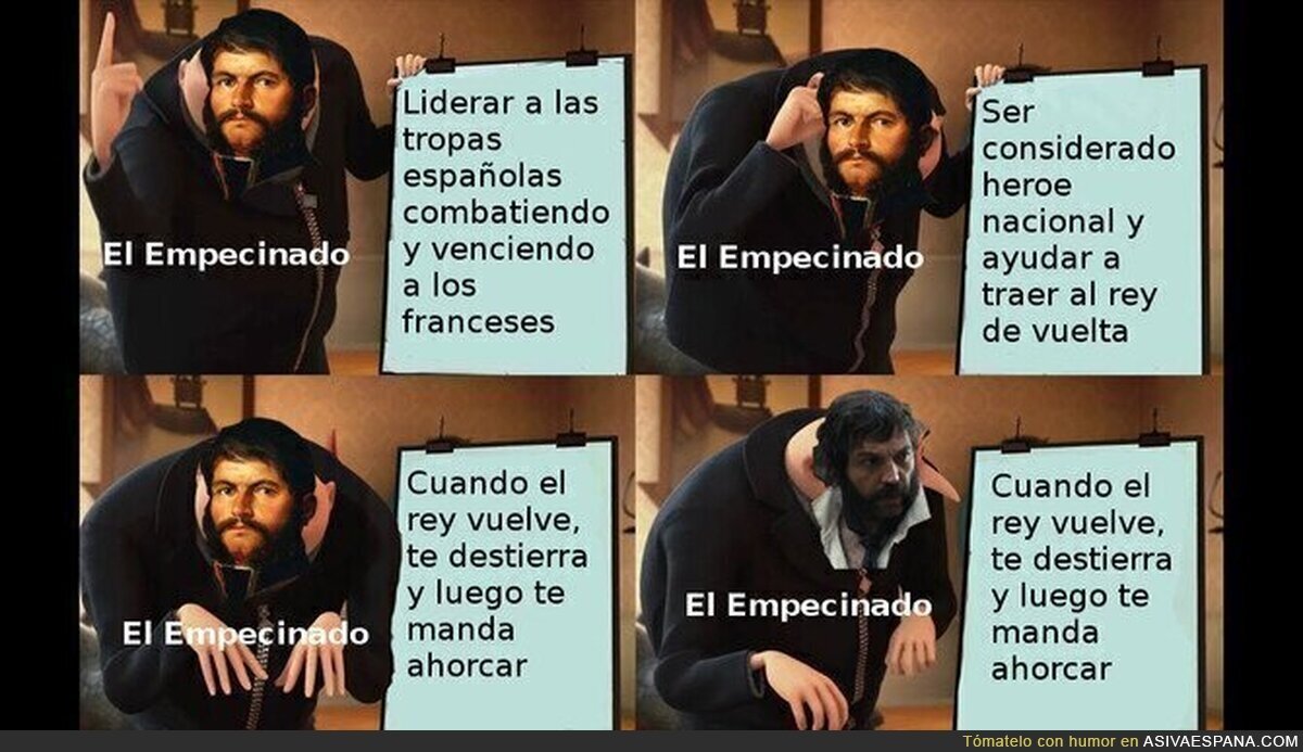 El empecinado, de héroe nacional a ser condenado a muerte