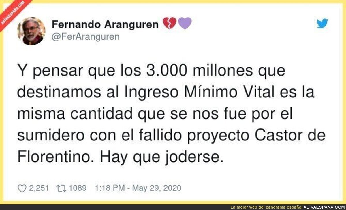 Todavía hay gente que le parece mucho