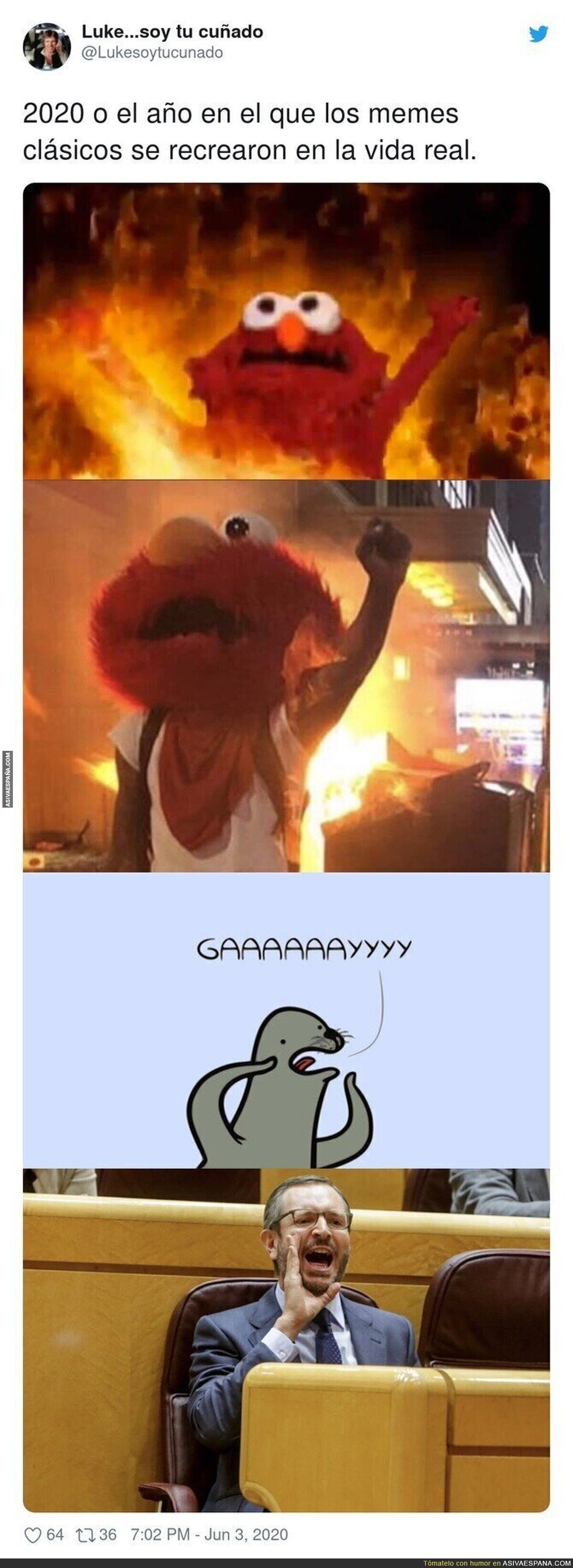 Los memes se hacen realidad