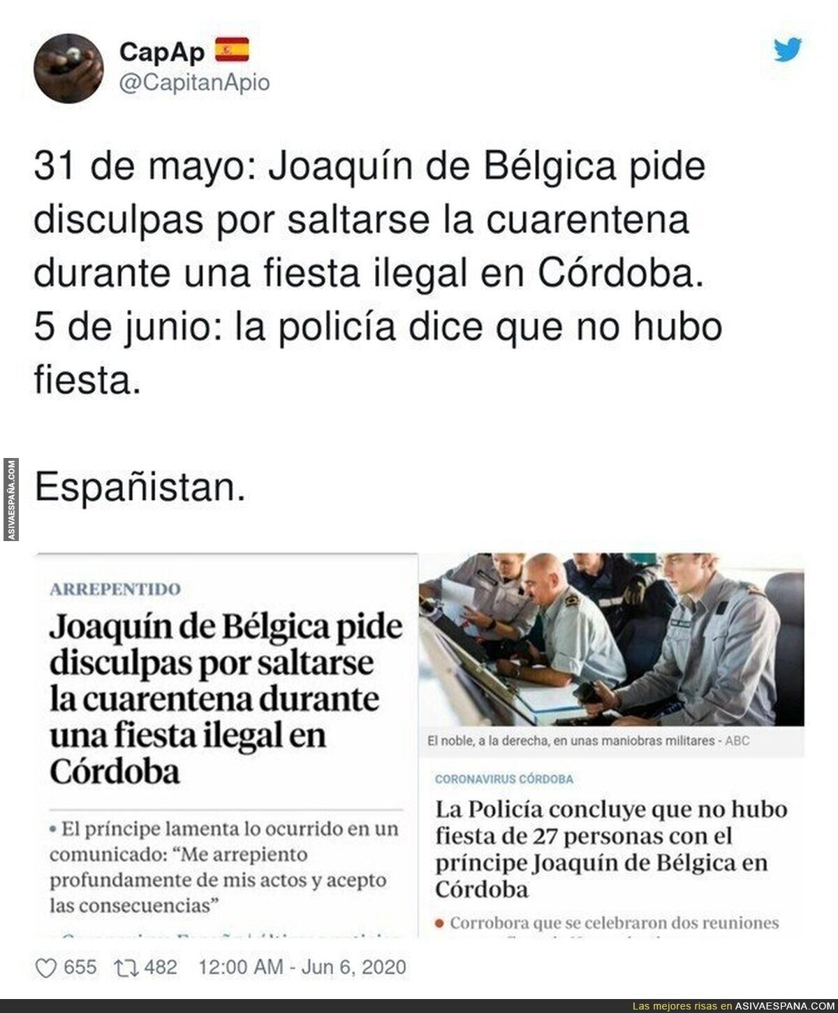 En España somos unos lamecoronas