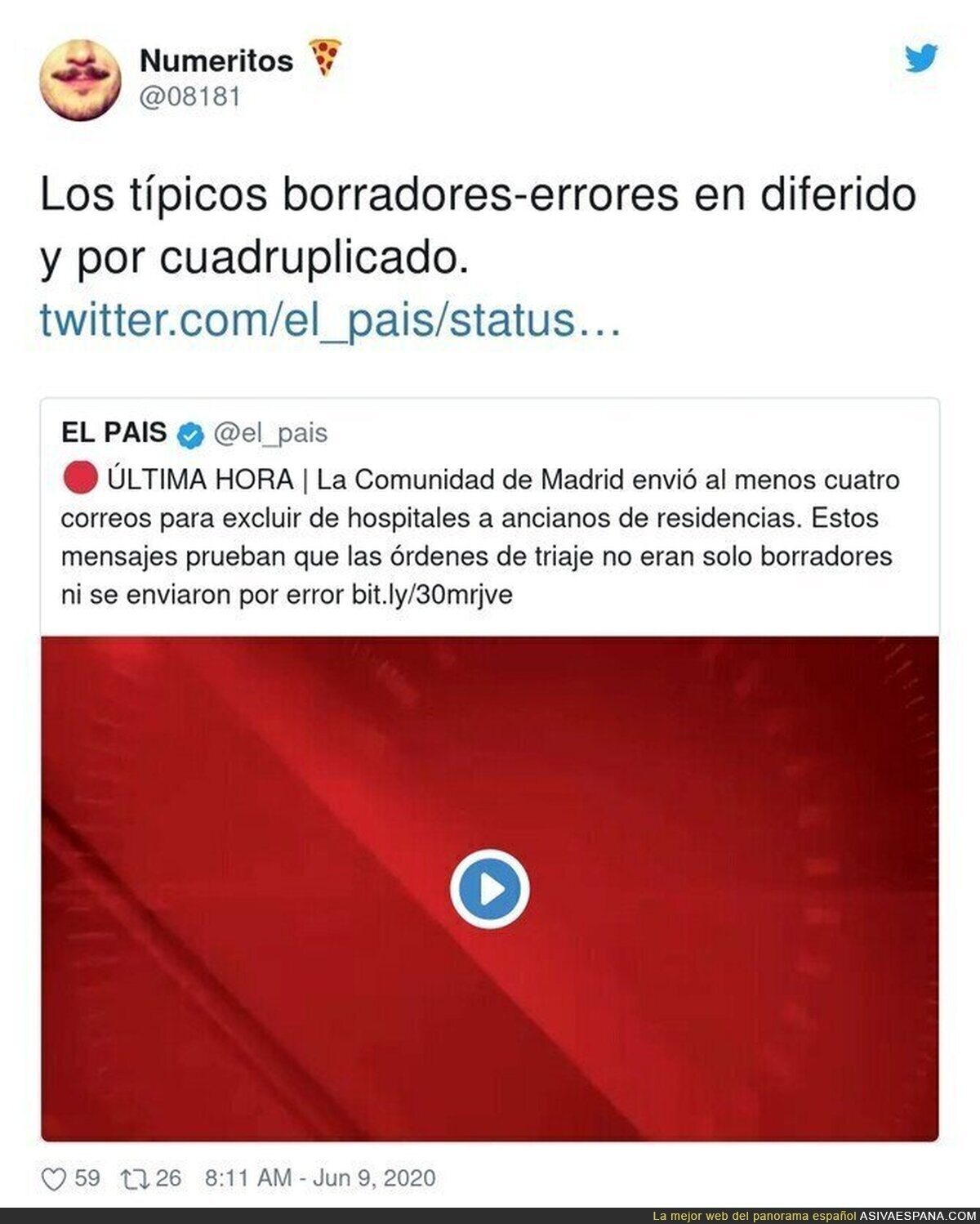 ¿Estamos seguros que fue un error? ¿Isabel?