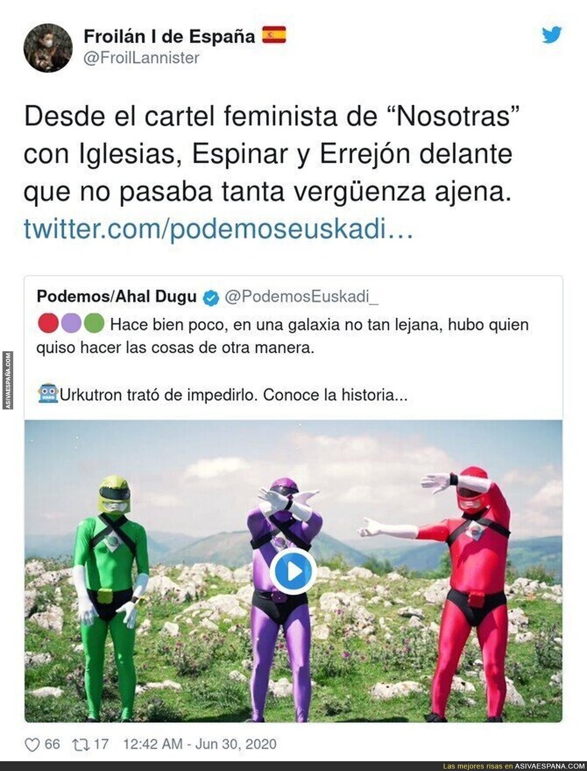 Podemos se sigue superando