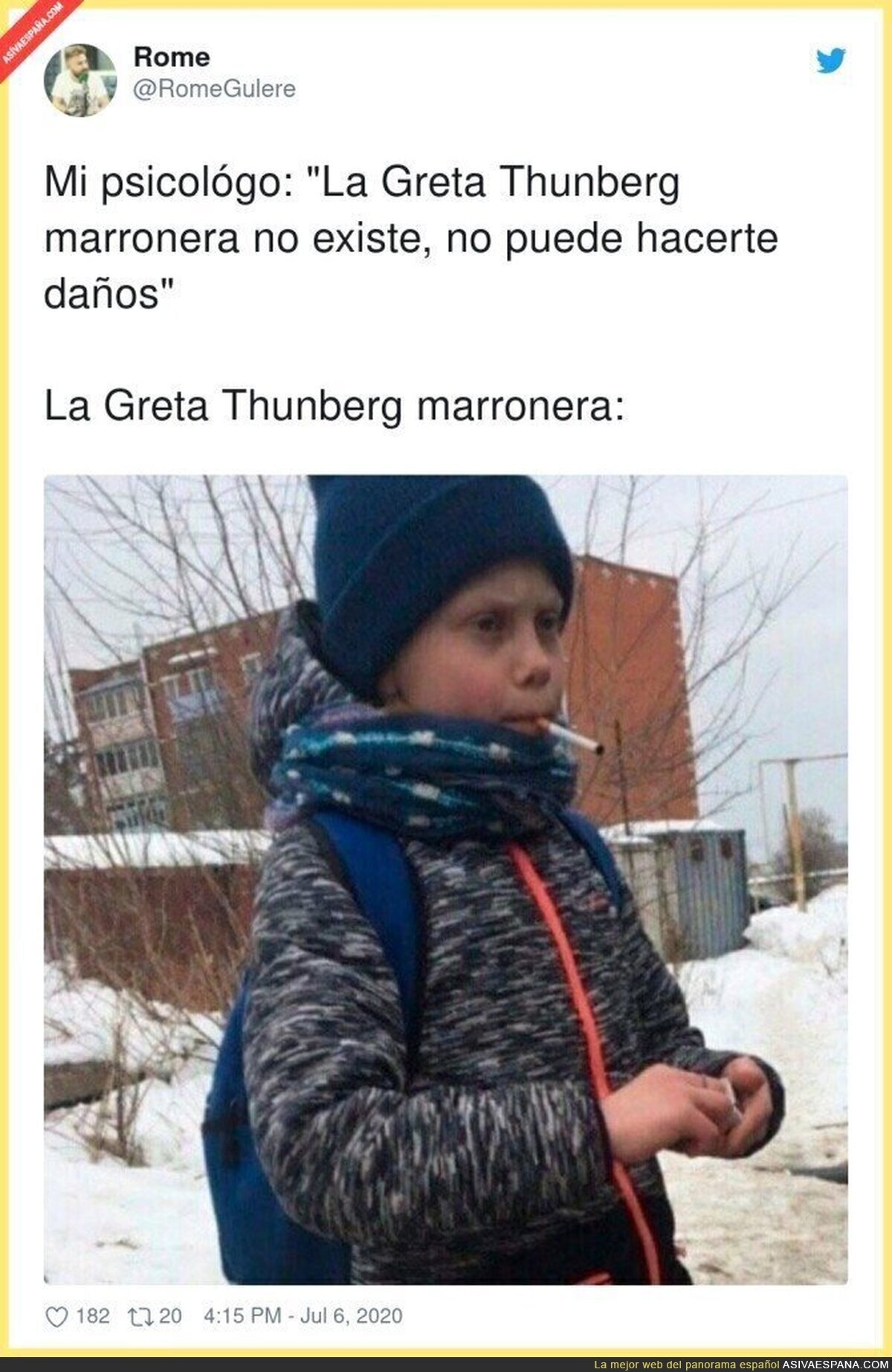 La Greta Thunberg chunga