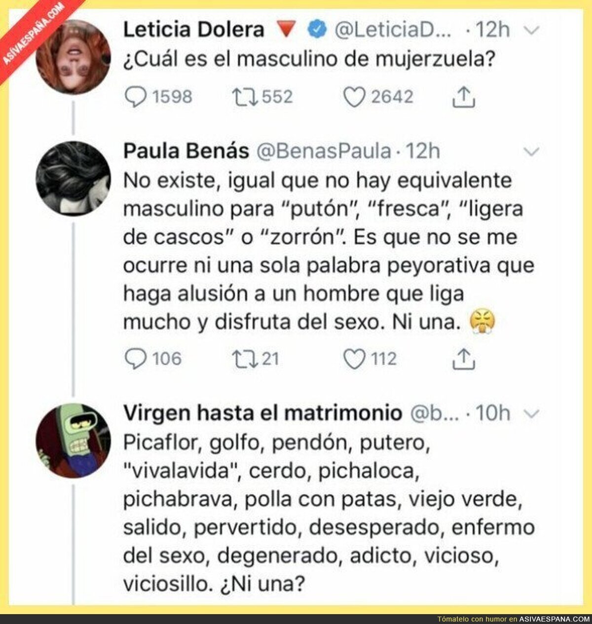 El zasca lo ha oído hasta el señor Trump