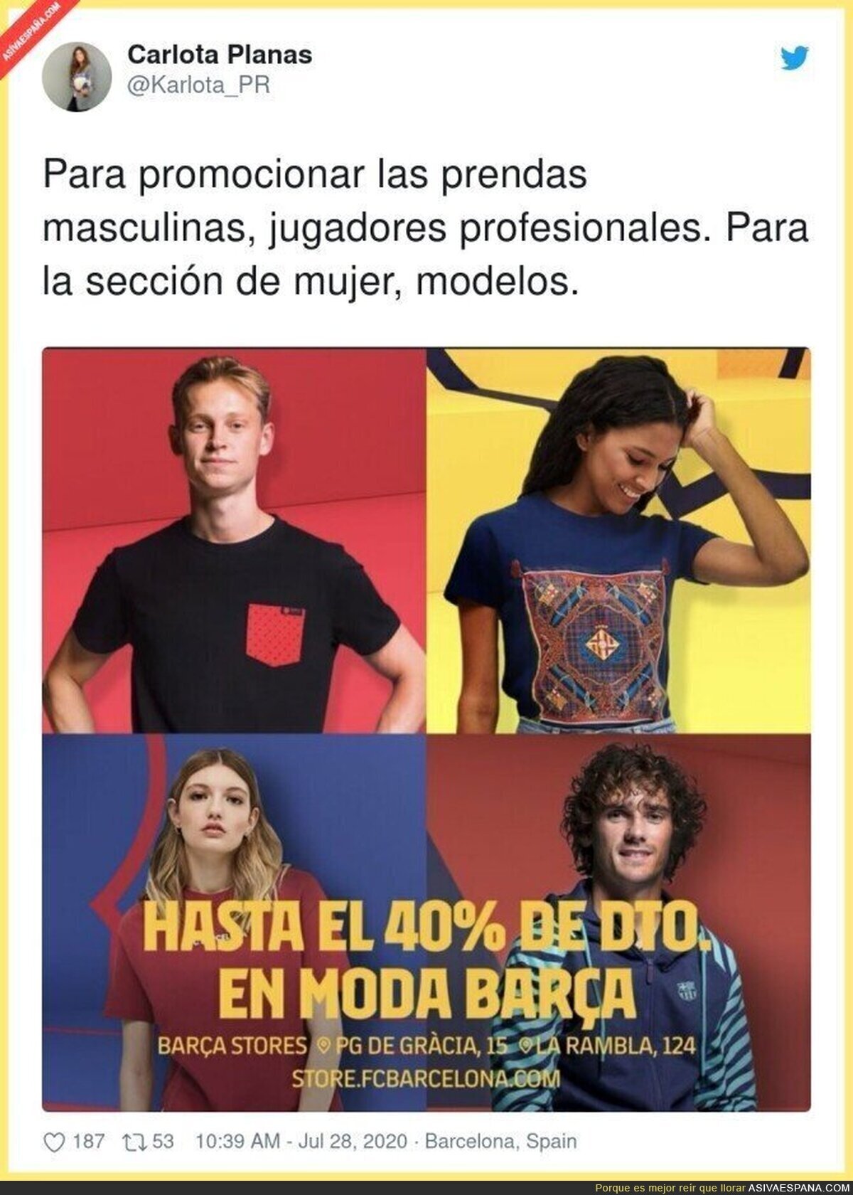 Así de mal se trata al fútbol femenino