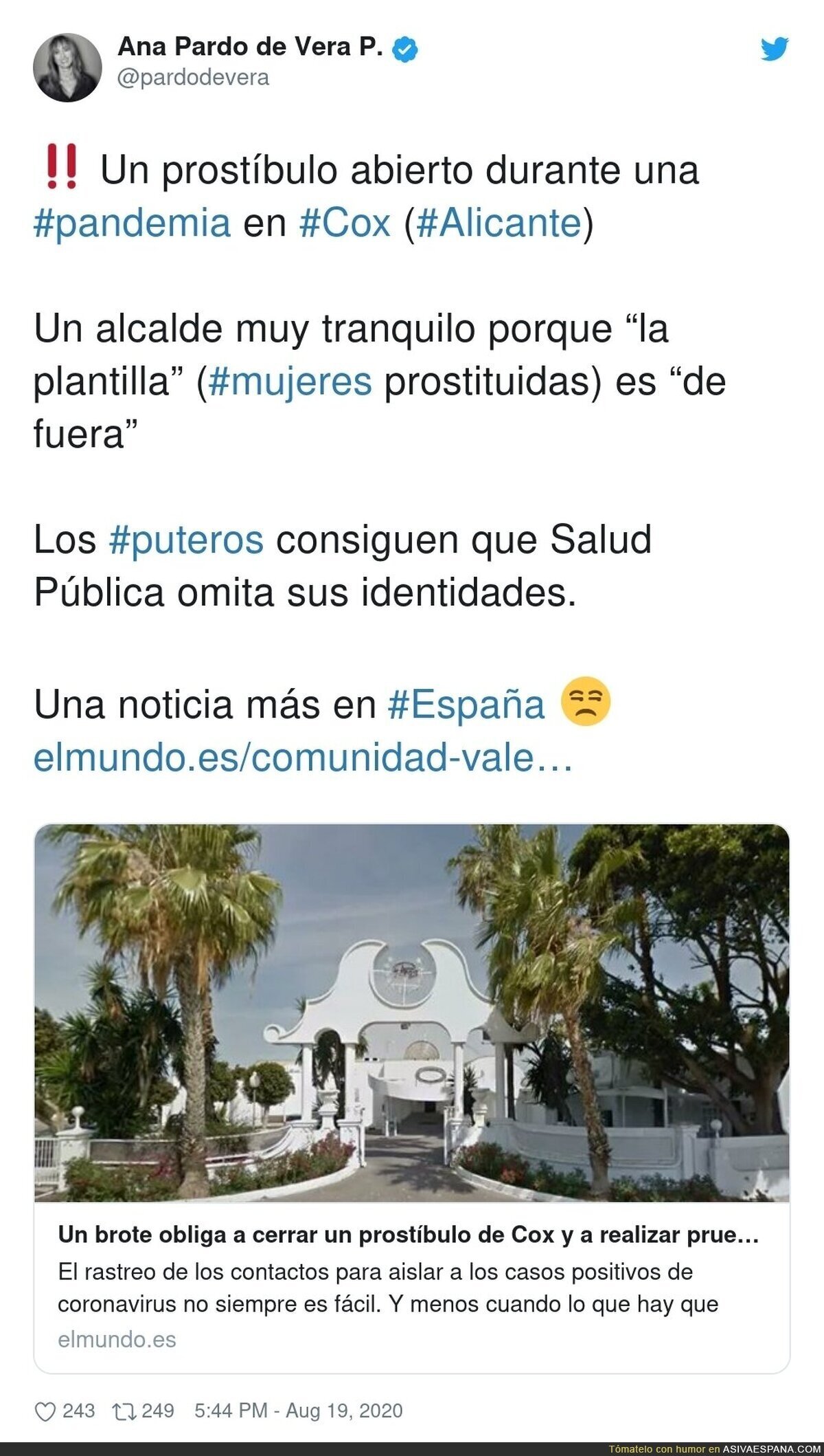 Bueno si son de fuera entonces todos tranquilos