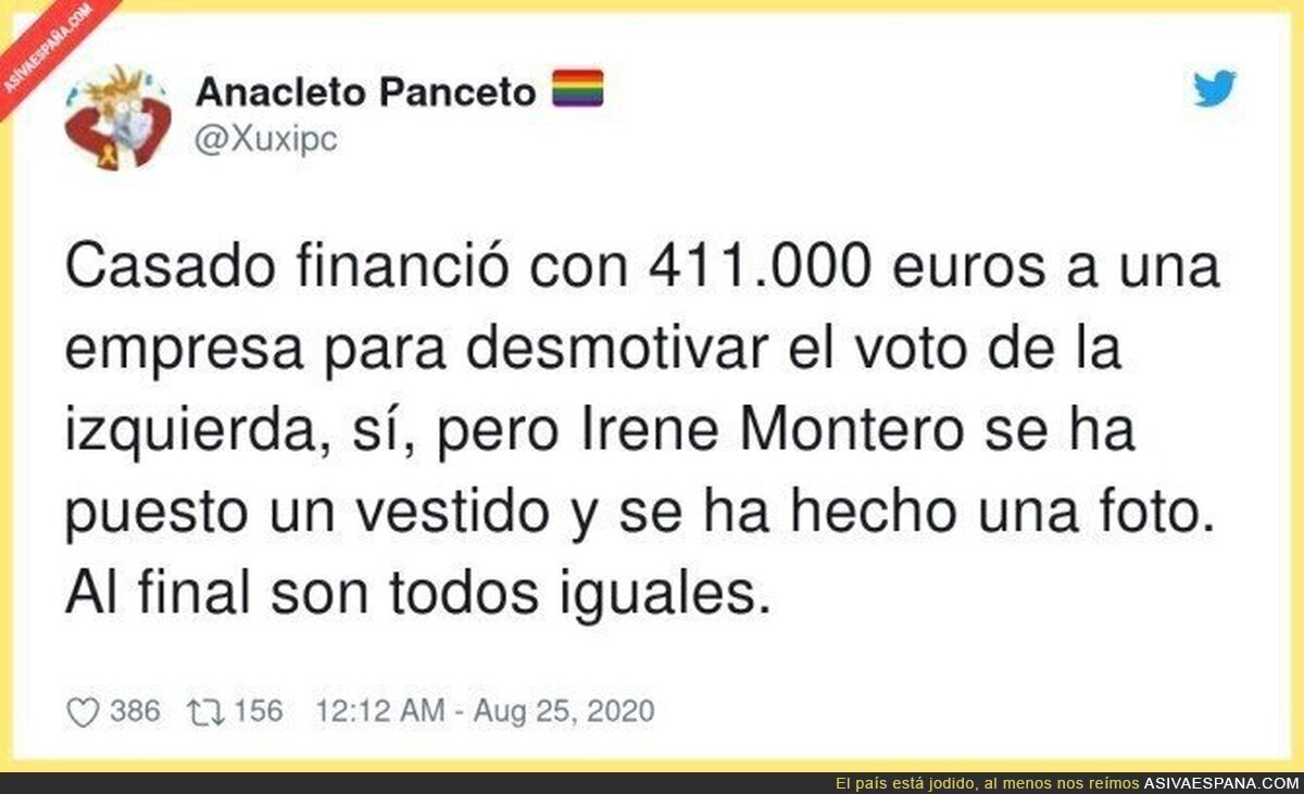 Malditos políticos no se salva ni uno