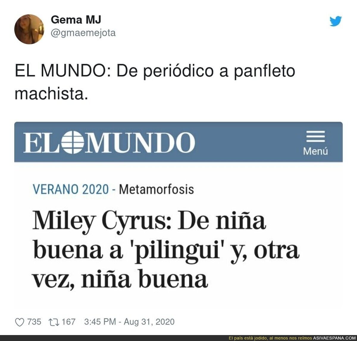 'El Mundo' cada vez va a peor