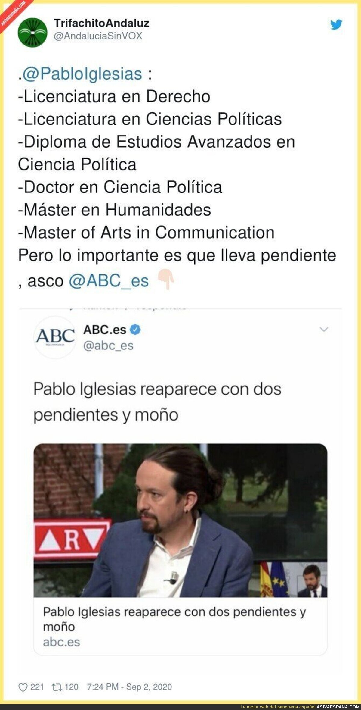 ABC juzgando por la apariencia