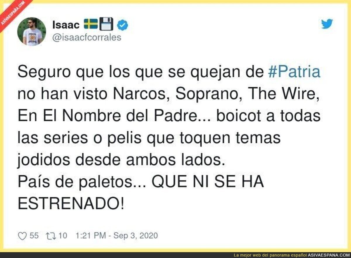 Criticando antes de verla