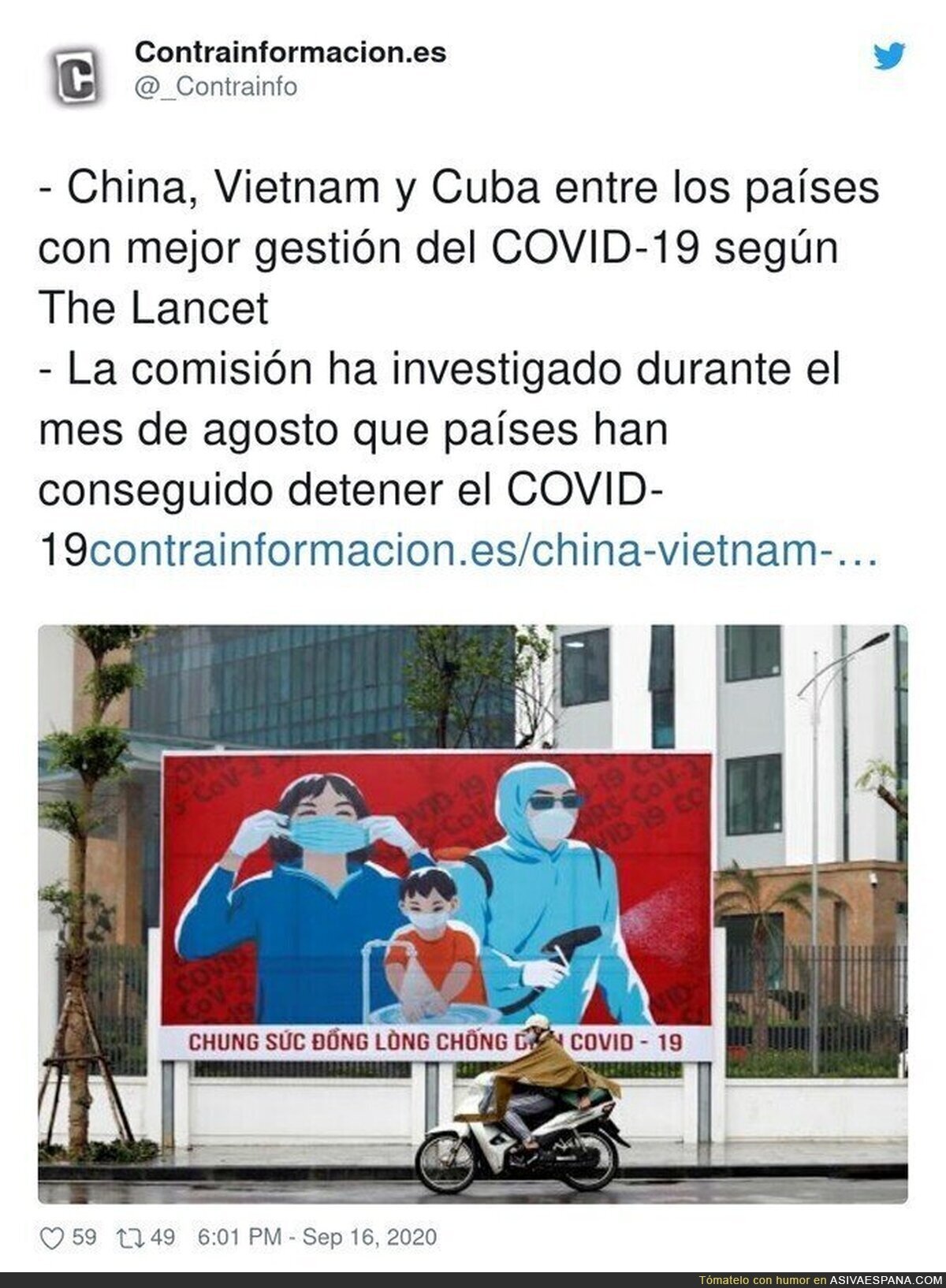 Para que luego critiquen el comunismo