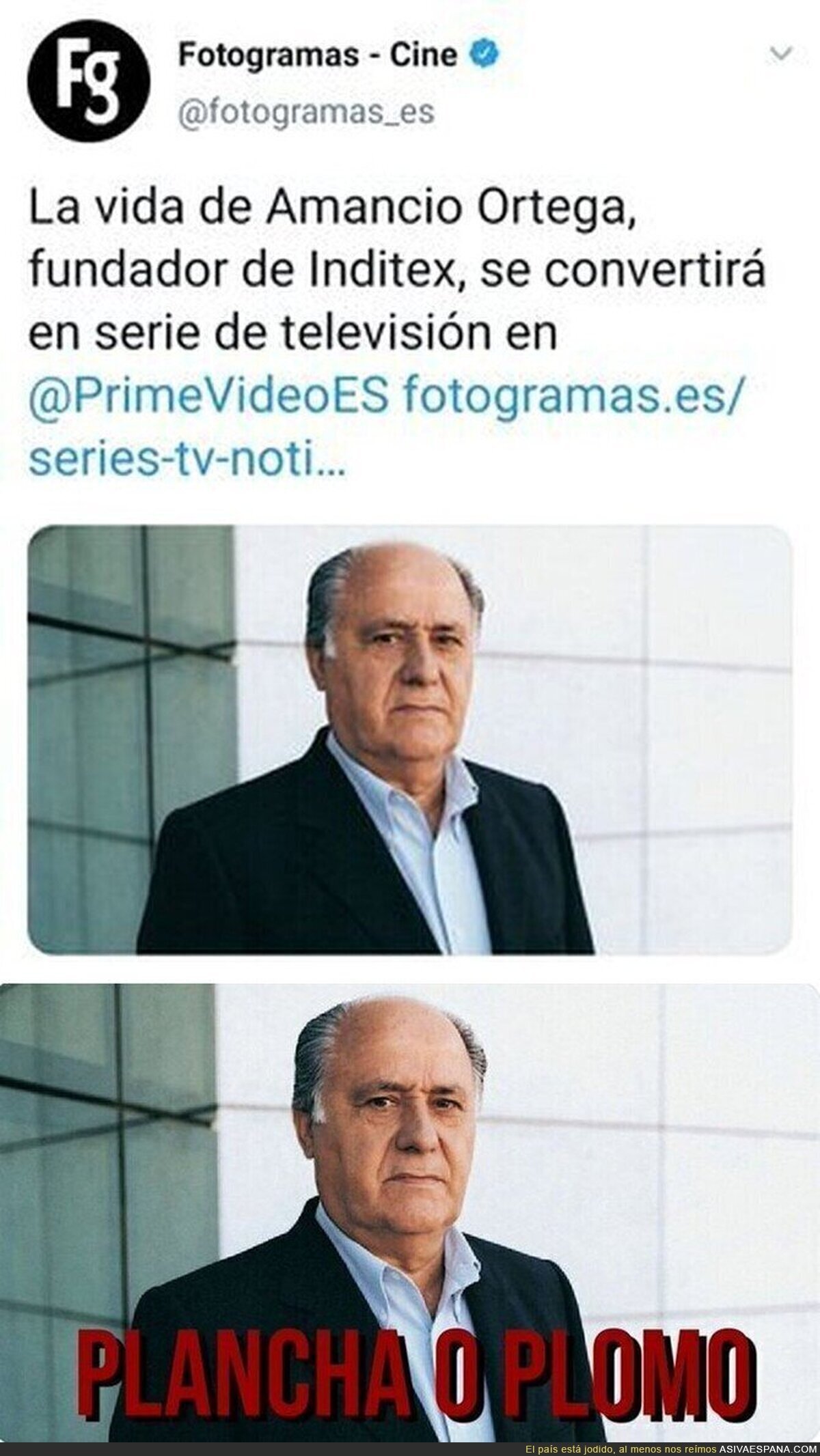La gran serie que se viene sobre Amancio Ortega