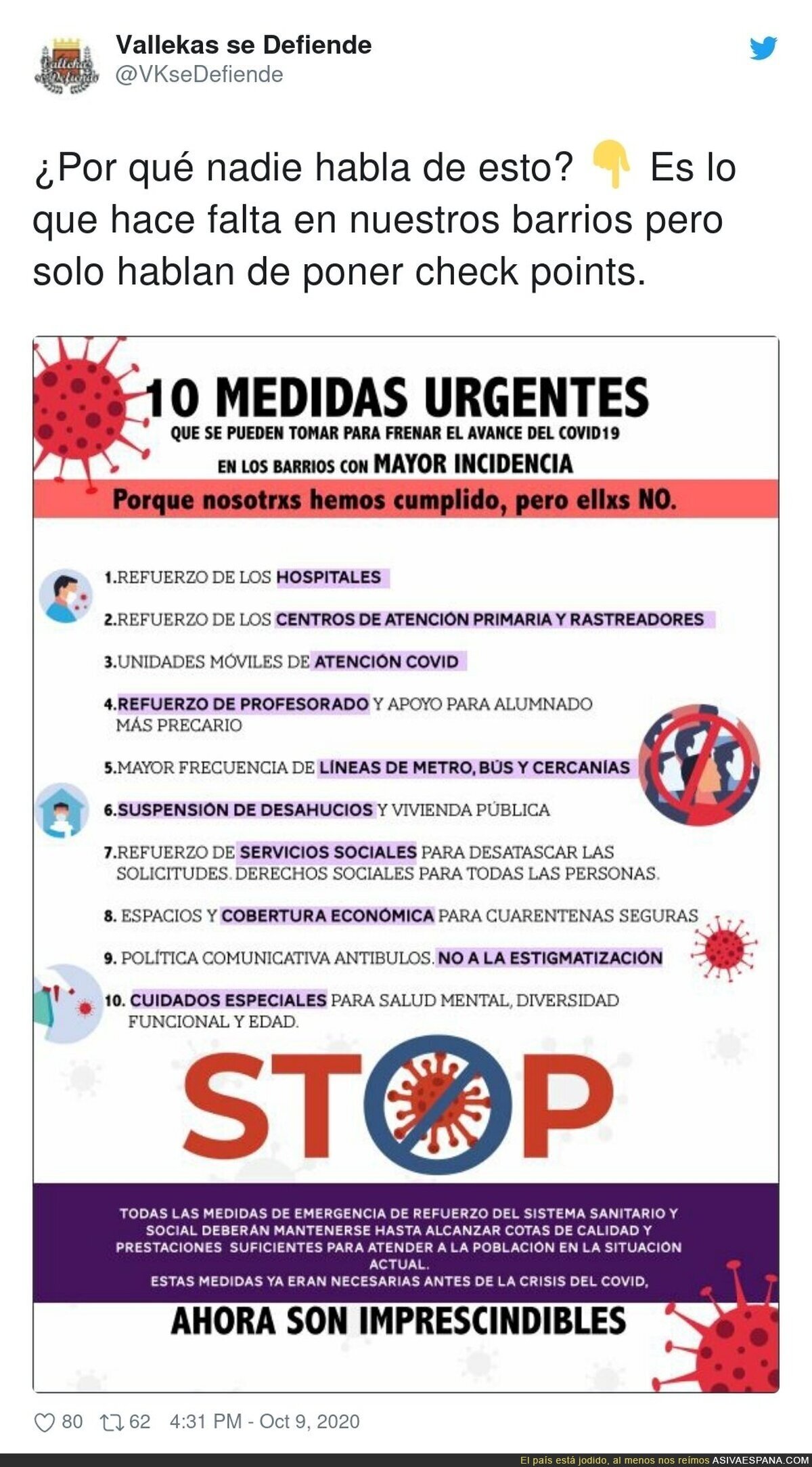 Medidas contra el COVID19