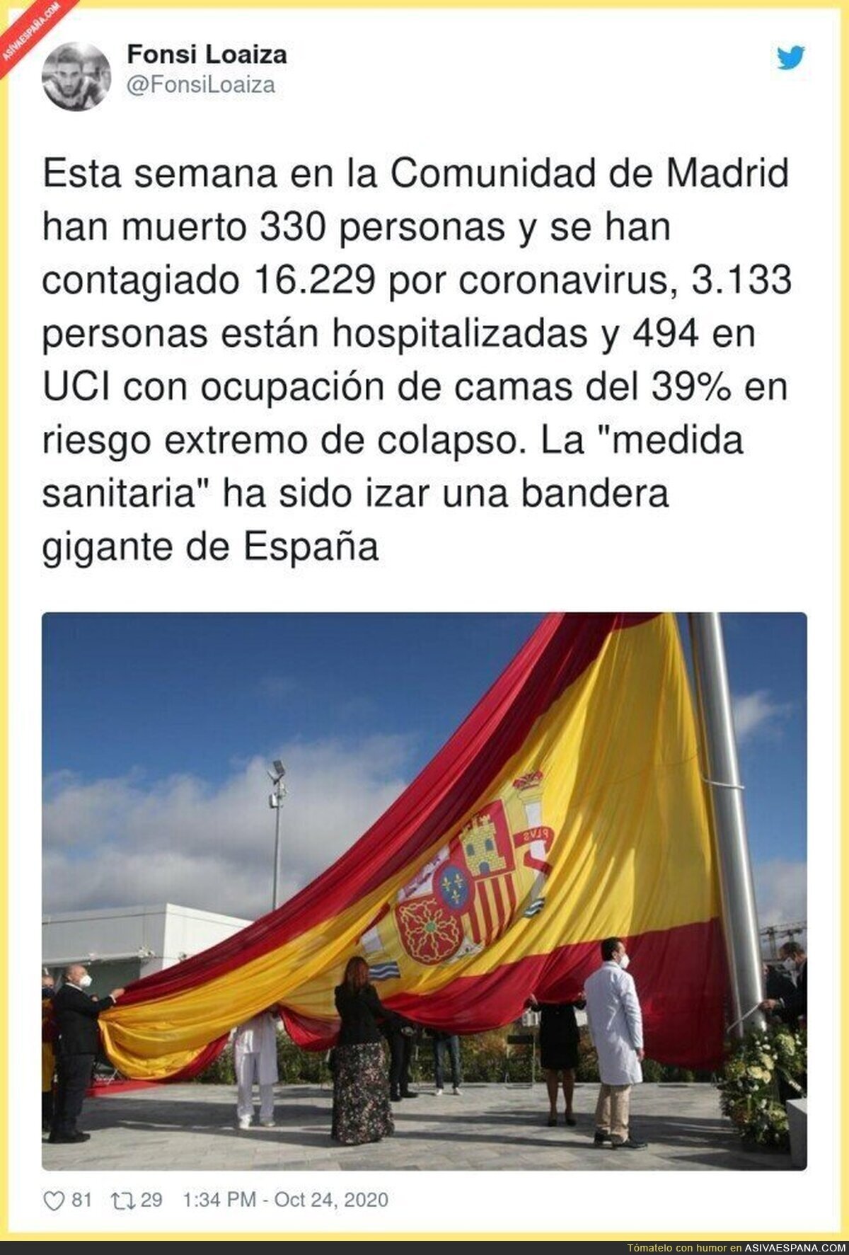 ¡MÁS BANDERAS ENORMES!