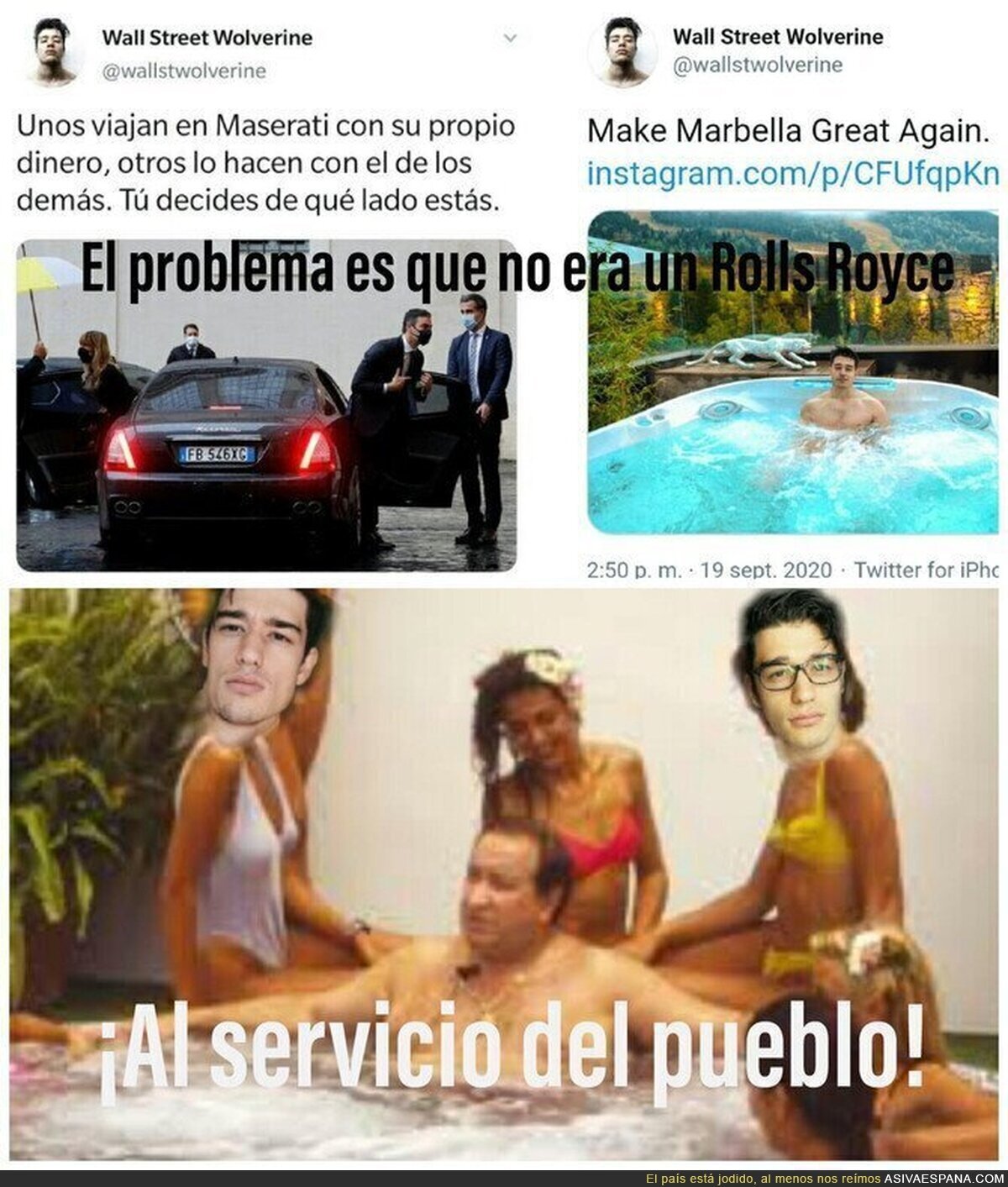 El problema es no ponerlo al servicio del pueblo
