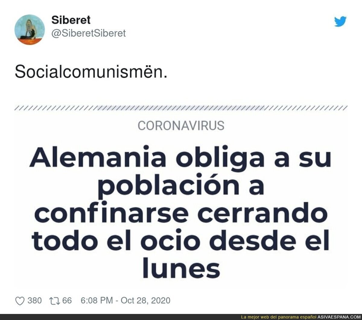 Madre mía la comunista de Merkel