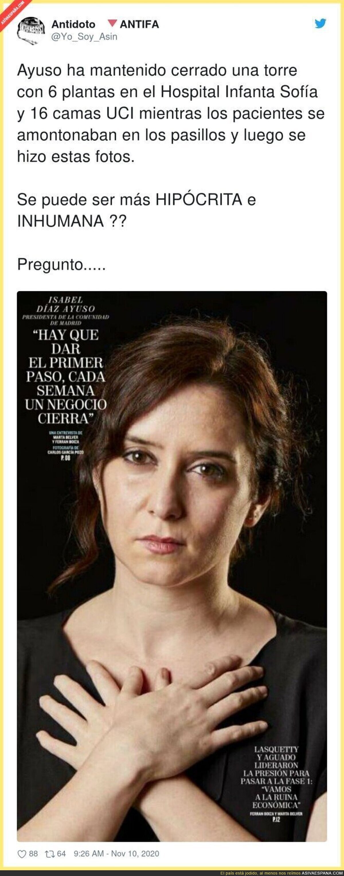 Una portada que demuestra muchas cosas y nada buenas para ella