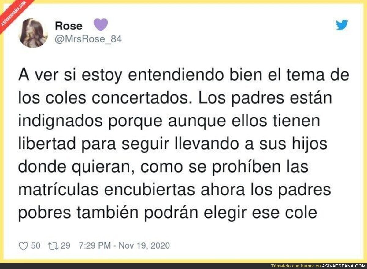 El drama de los pijos millonarios