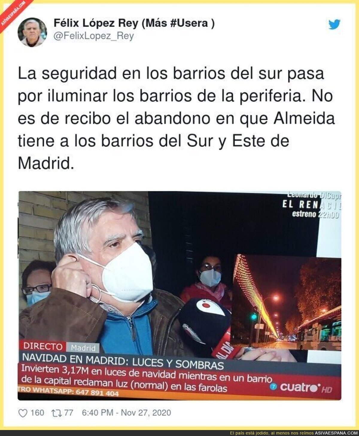 Diferencia de clases en Madrid