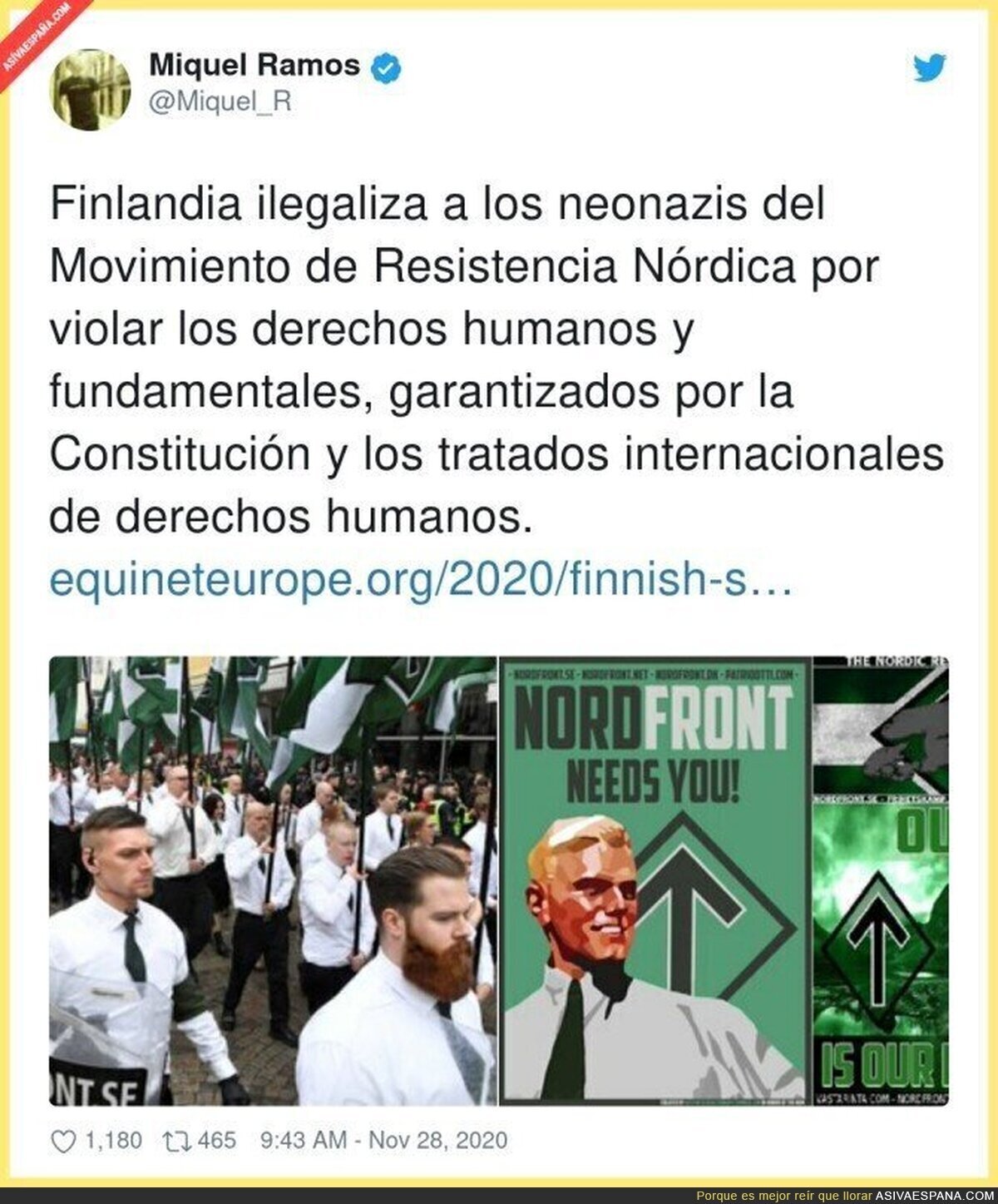 Finlandia da un ejemplo al mundo y sobre todo a España