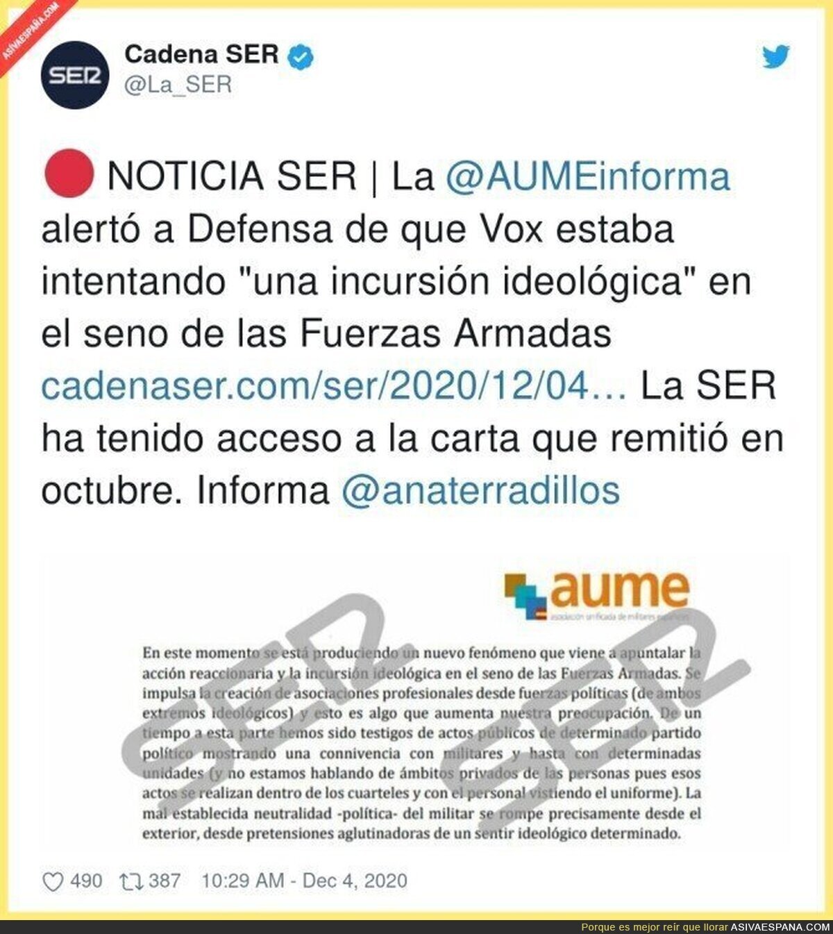 ¿Qué estaba tramando VOX con las Fuerzas Armadas?