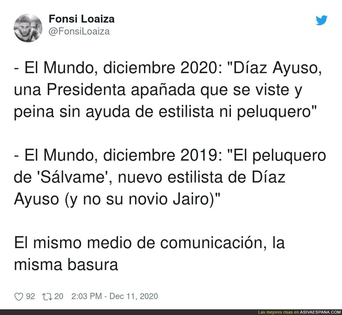 En realidad son test de memoria para sus lectores