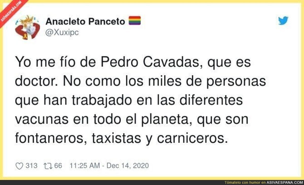 La gente está muy para allá 