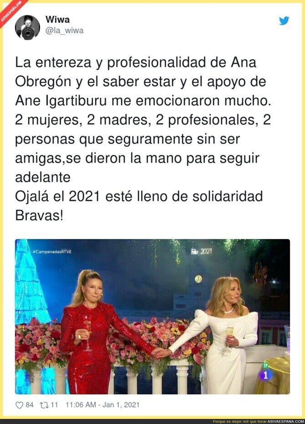 Las campanadas que emocionaron a todo el mundo