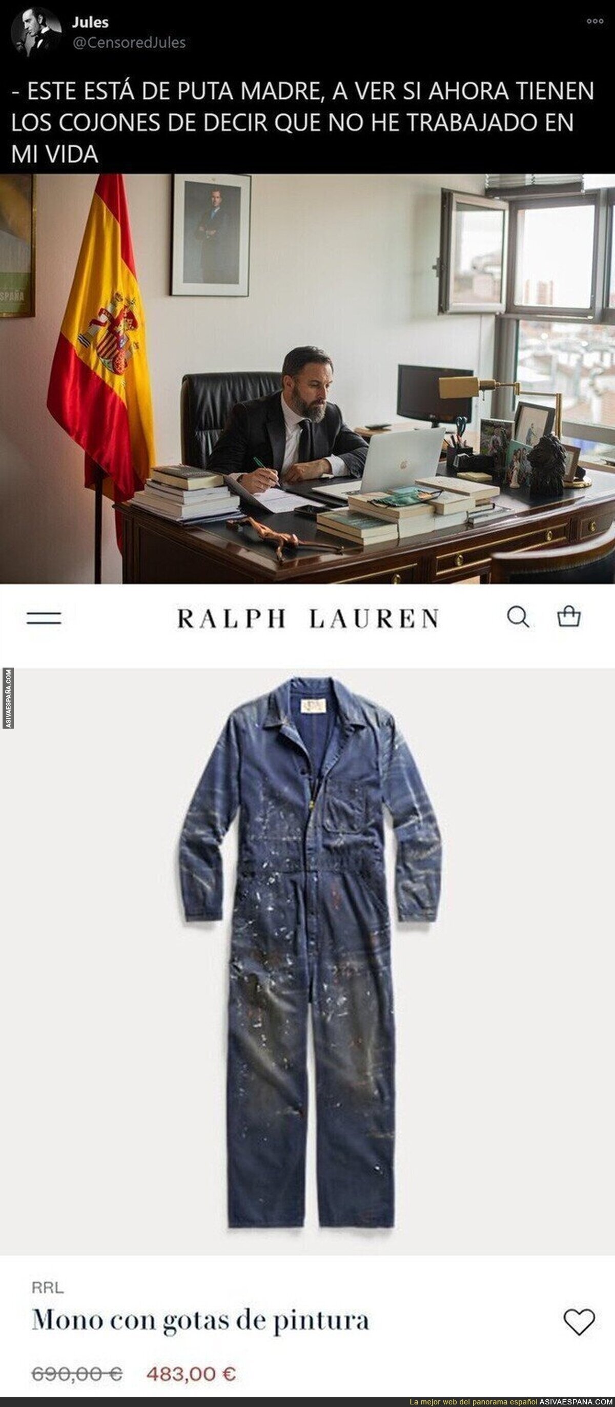 El traje perfecto para Santiago Abascal