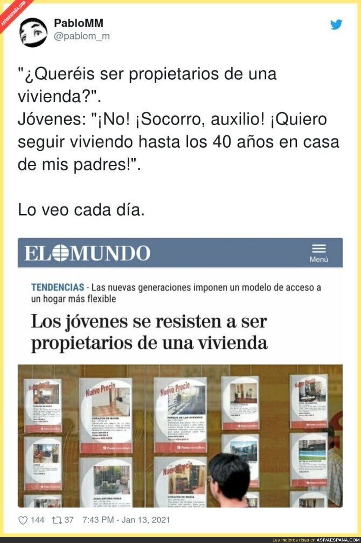 Los jóvenes prefieren ahorrar su gran salario de 900€ al mes