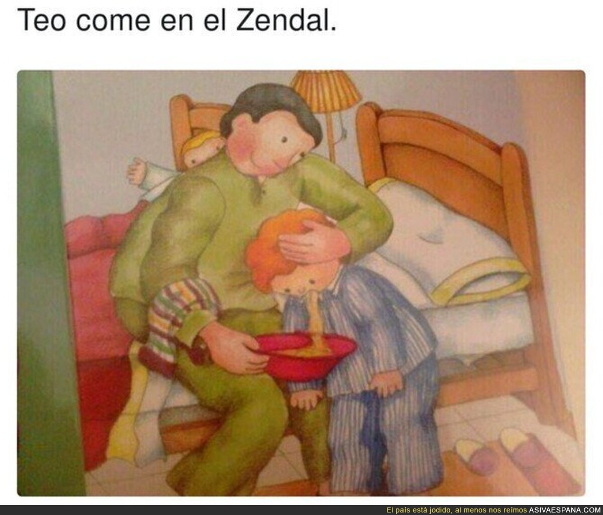 Entras con COVID y sales con otro problema por comer en el Zendal