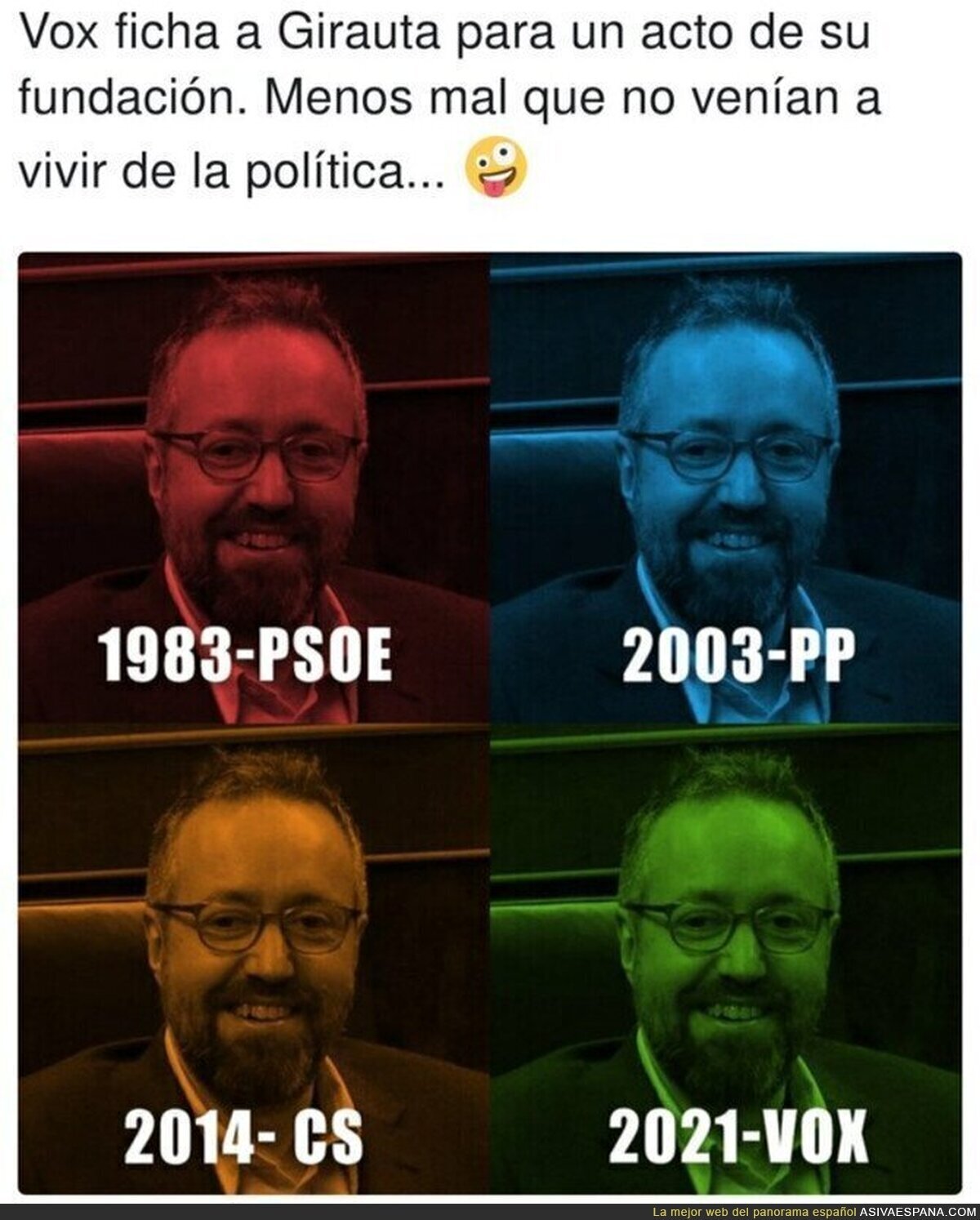 Girauta sigue de Tour por todos los partidos