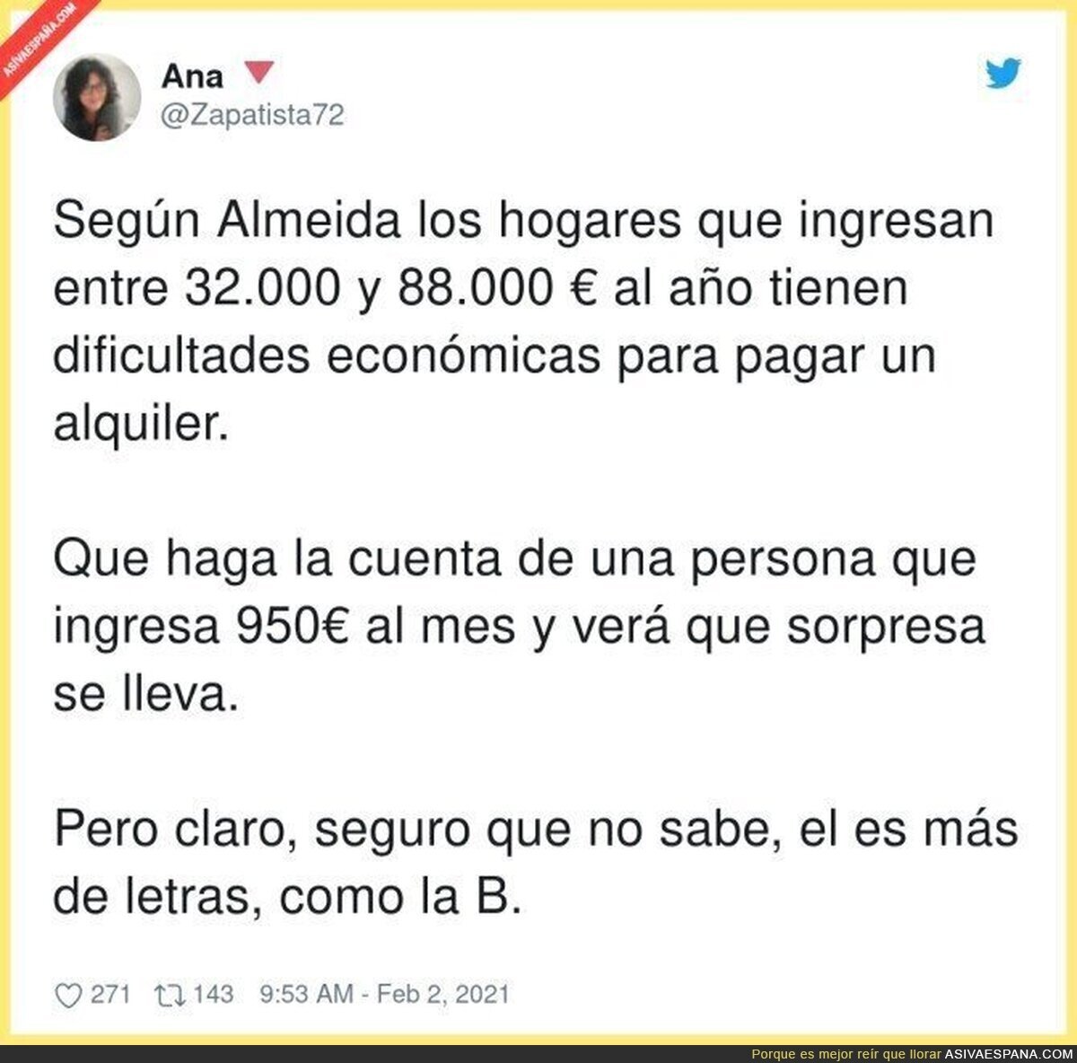 Las cuentas que no le interesan a José Luis Martínez Almeida