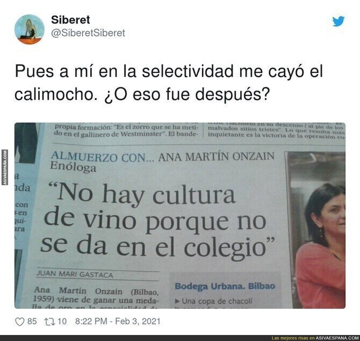 Cata a ciegas de examen final