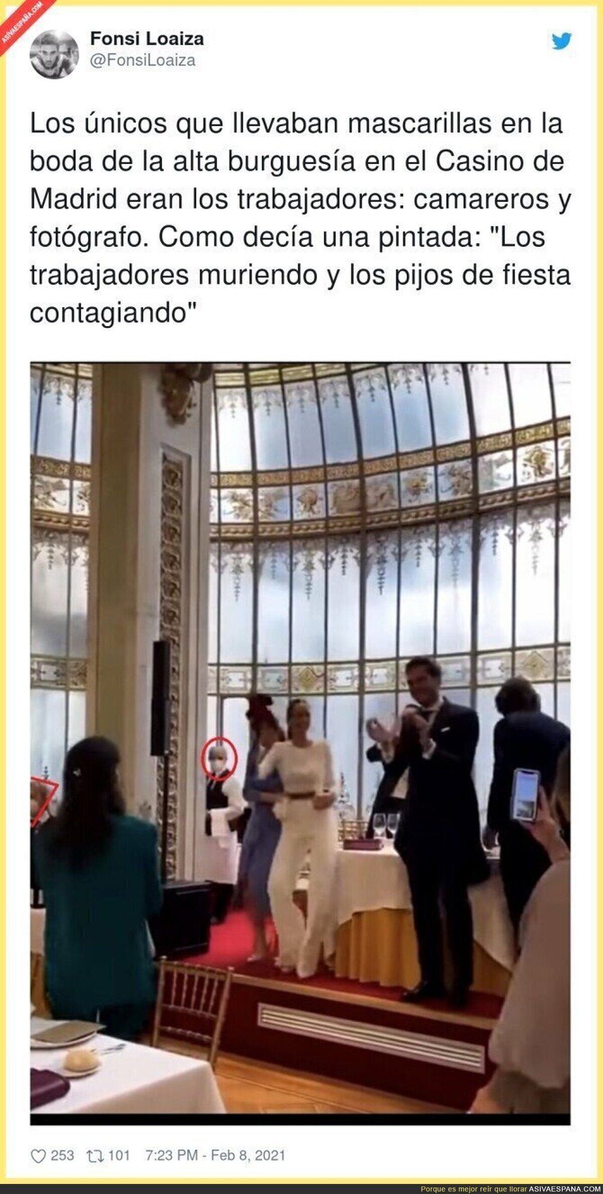 Una imagen en plena pandemia dice más que mil palabras