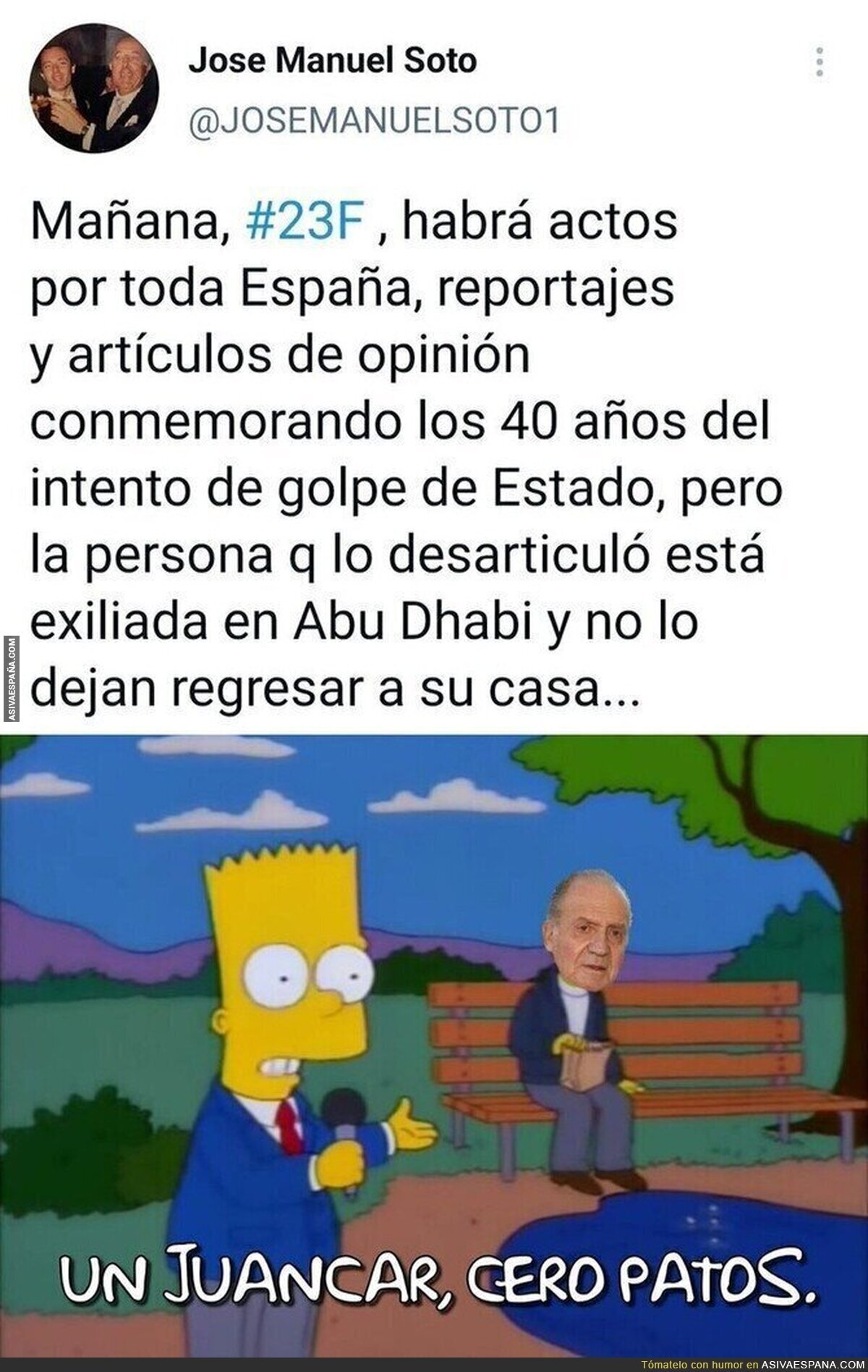 Pobre Juancar...