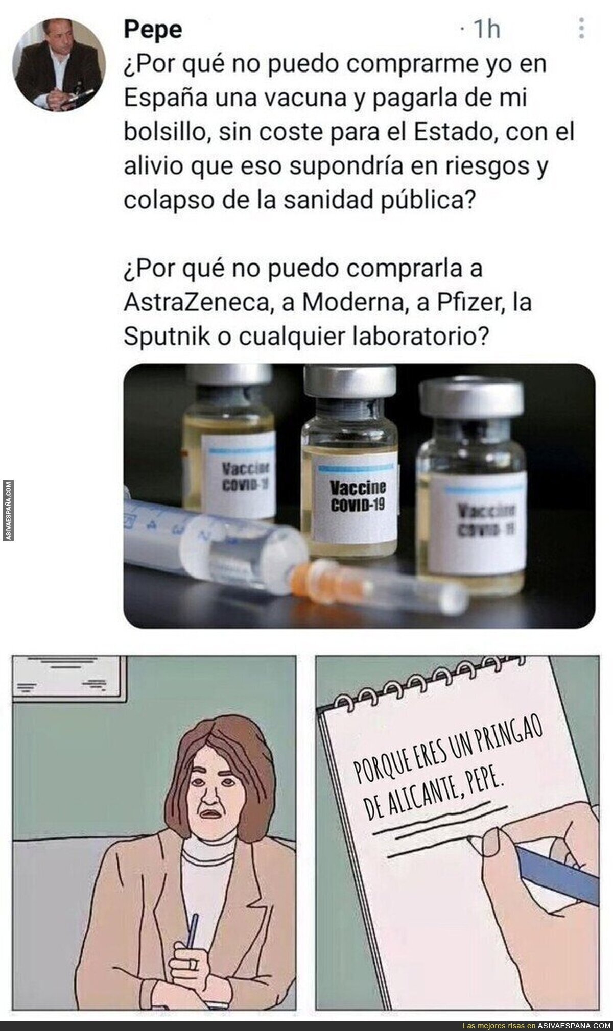 Pepe es en realidad el economista "Rallo McQueen", pero con otra cuenta