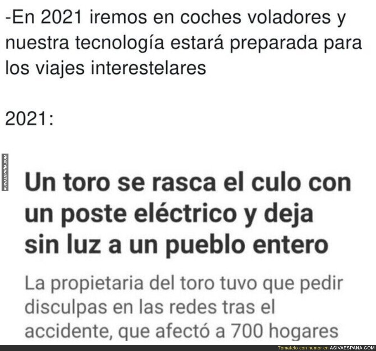 Bendita sea como hemos evolucionado
