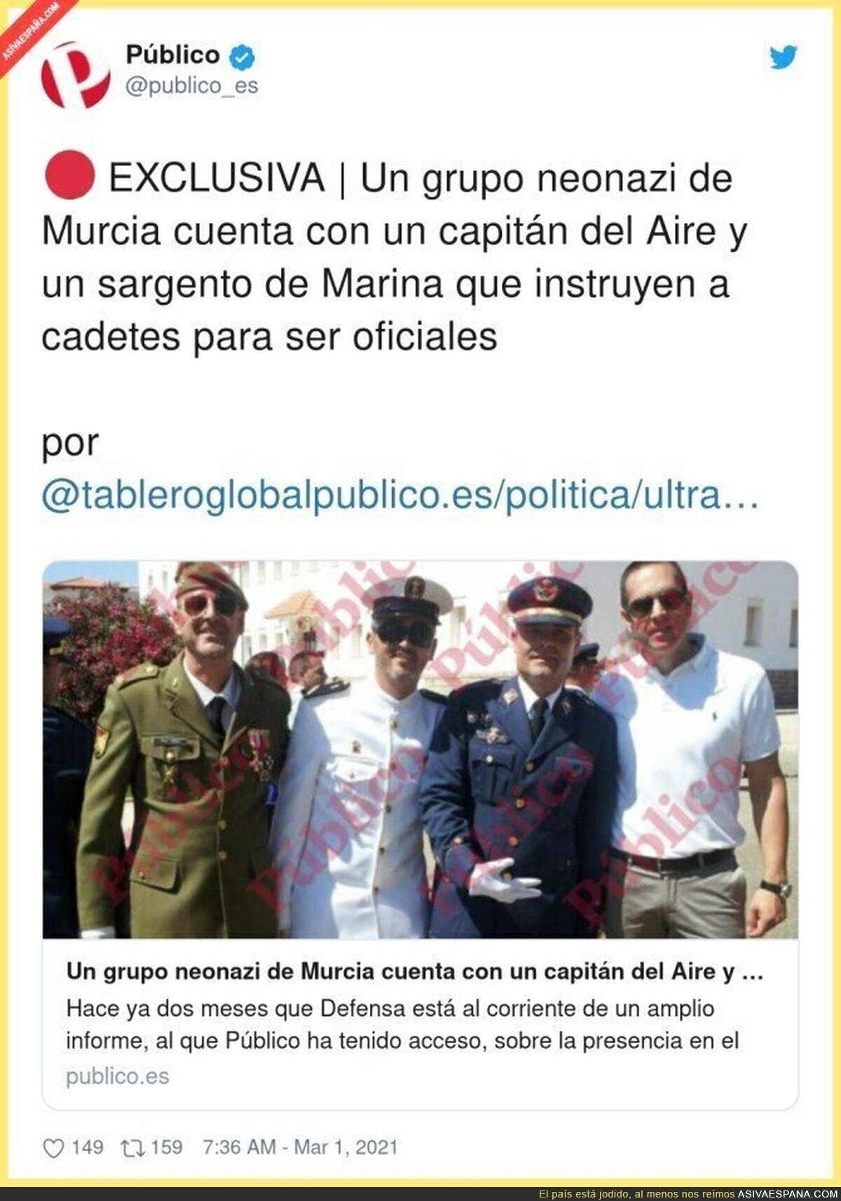 Nazis "infiltrados" en el ejército. Como si nunca hubieran estado ahí
